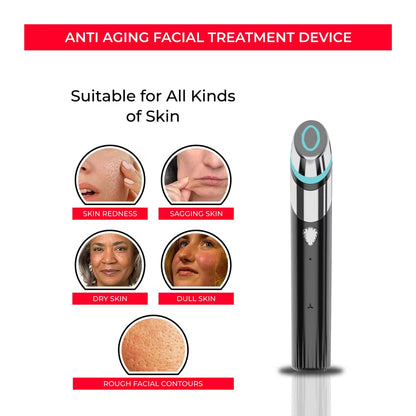 Age-R Booster H Skin Care Facial Home Beauty Device Facial Skin Care Tools anti Aging Microcurrent Lift Face Care Therapy