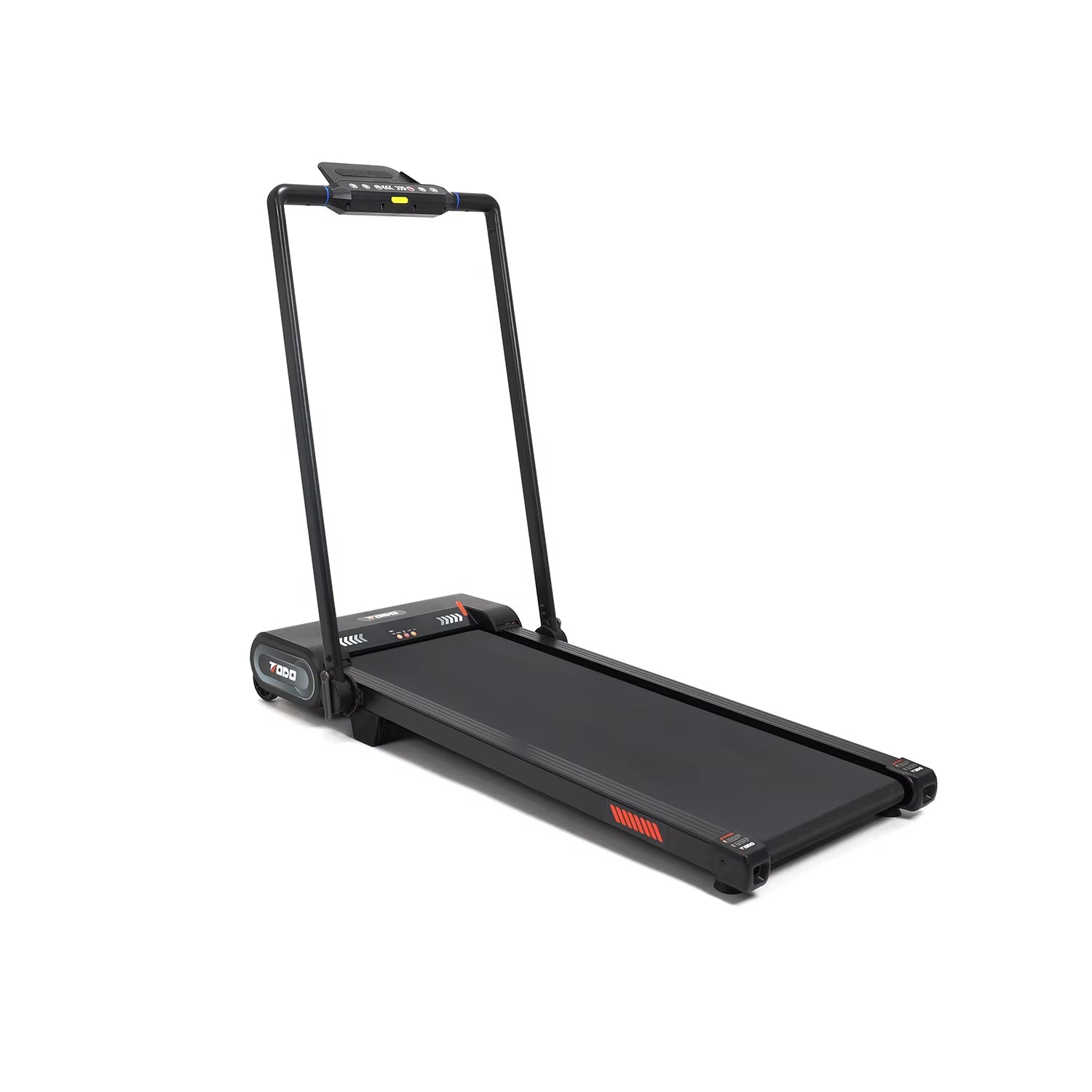 Smart 2 in 1 Foldable Electric Treadmill with Incline Home Fitness under Desk Walking Pad Treadmill Machine with LED Display