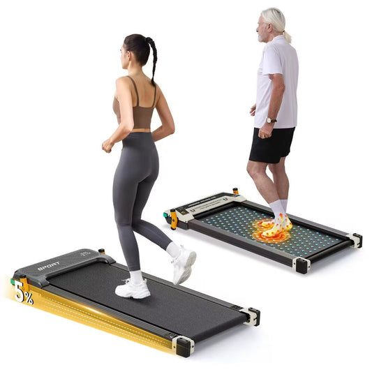 Multi-Functional Massage Treadmill Smart Walking Pad Portable Incline Running Machine for Home Use Space Saving Machine