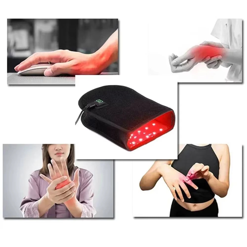 Red&Near Infrared Light 660Nm 850Nm for Hand Double Side Glove